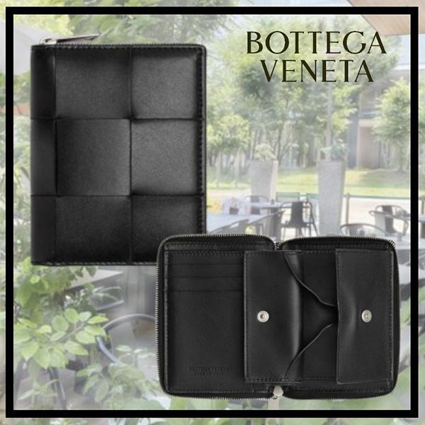 クロムハーツ 三つ折り財布 偽物 ブラック メンズ 116538 ウェーブ