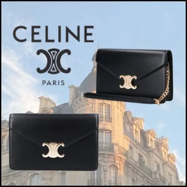 美品・旧ロゴ期CELINEカフリンクス、専用箱付、レア＋美品１対（セリーヌCｆ） 美品・旧ロゴ期CELINEカフリンクス、専用箱付、レア＋美品1対