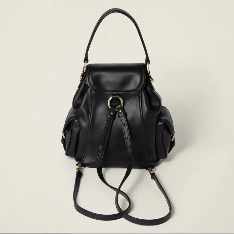 ミュウミュウ レザー バックパック コピー商品 2色 miu0610-スーパー