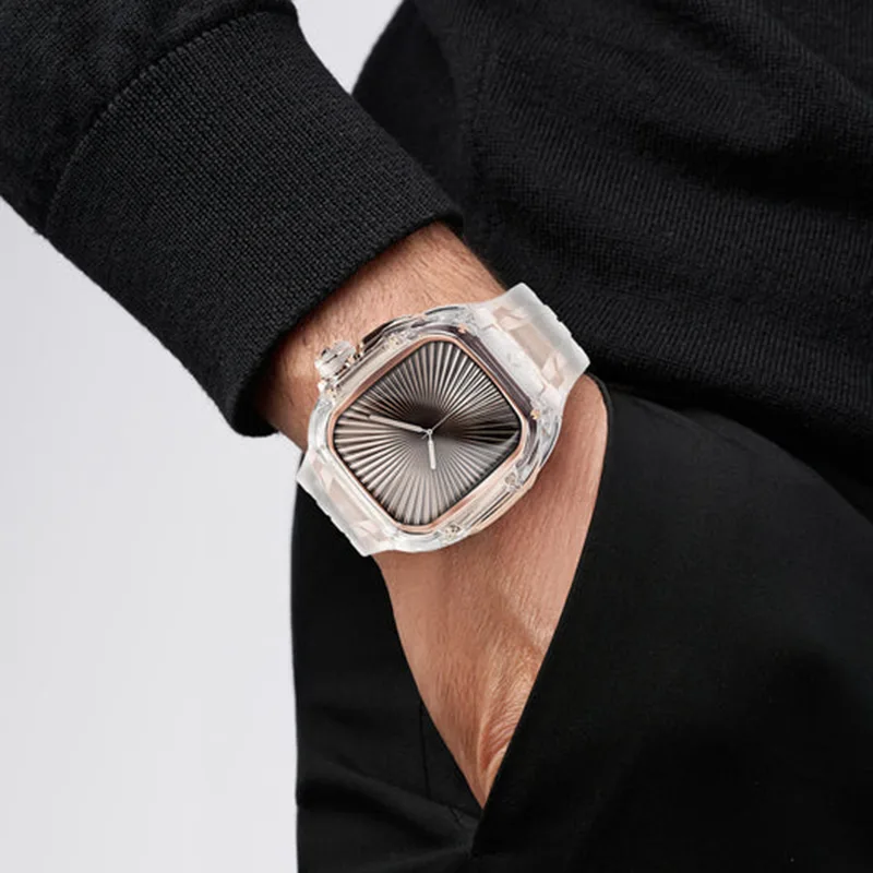 ゴールデンコンセプト n級品 Apple Watch Case / RSTRIII46 - CRYSTAL