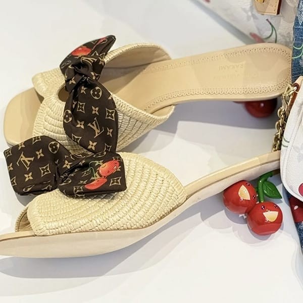 ルイヴィトン LV×TM チェリー ミュール コピー 1AHLSE 【ヒールが