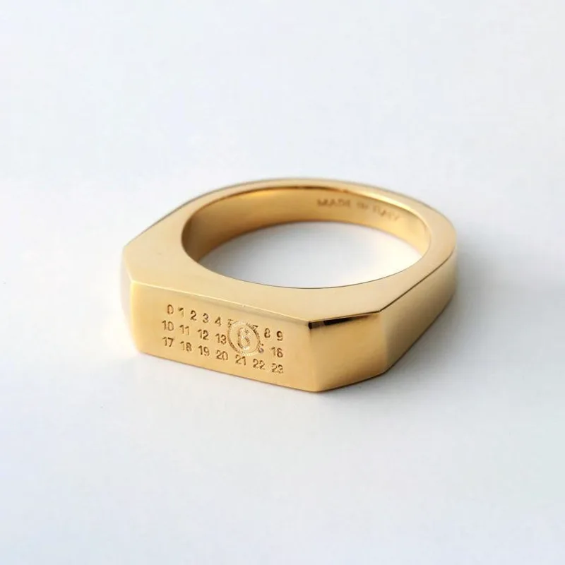 MM6 メゾンマルジェラ コピー Numeric リング 2色 mm665448-スーパー