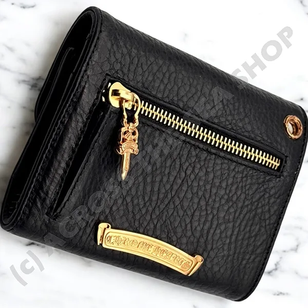 クロムハーツ 22K コピー GOLD WAVE MINI ウェーブ ミニ 財布 ch257164