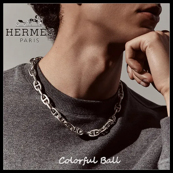 エルメス シェーヌダンクル コピー ネックレス GM H101263B-スーパー