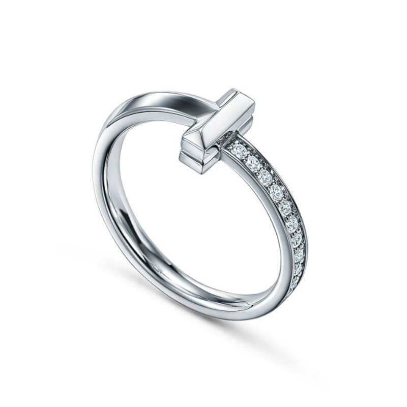 ティファニー T1 Ring ティーワン ダイヤリング 2.5mm-スーパーコピー