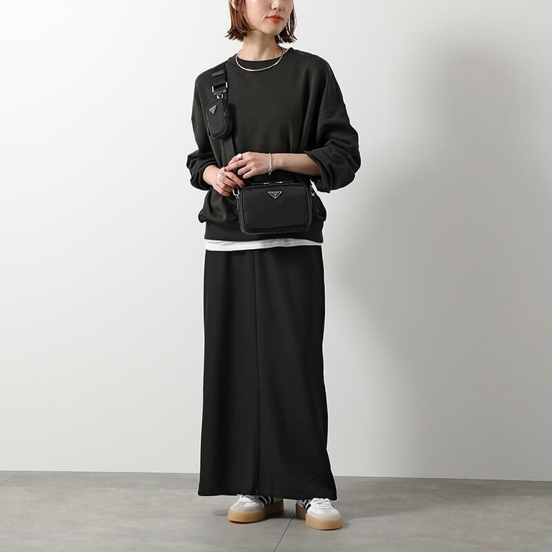 プラダ スーパーコピー ショルダーバッグ Re-Nylon xサフィアーノ