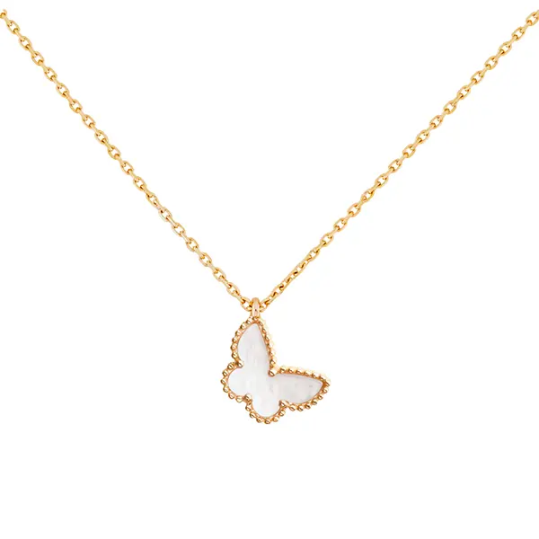 今週末までの出品‼️ヴァンクリーフ＆アーペル　スウィートアルハンブラ　ネックレス ヴァンクリーフ ネックレス n級品 スウィートアルハンブラ パピヨン