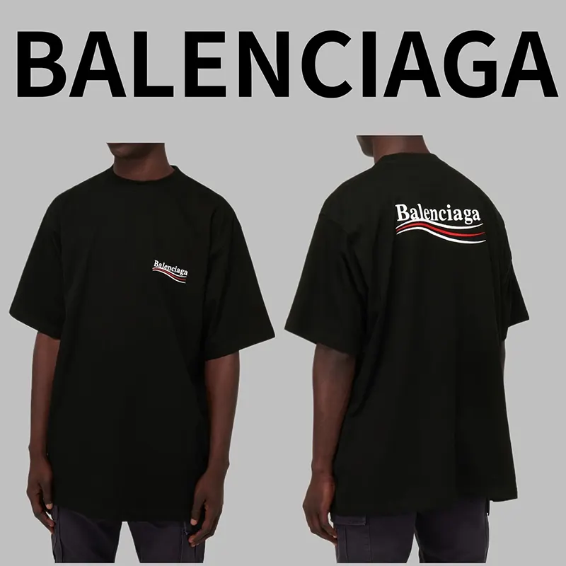 バレンシアガ t シャツ サイズ 感 レディース 半袖 Tシャツ スーパー