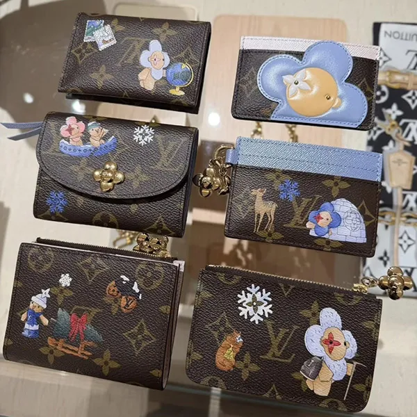 ホリデー限定！】ルイヴィトン コピー☆ポルトモネ・ロザリ ミニ財布