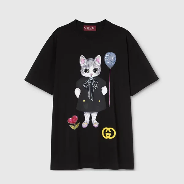 j*o様 【完売品】　グッチ　ヒグチユウコ　キッズ　tシャツ 人気急上昇グッチ ヒグチユウコ コピー ジャージー Tシャツ 日本限定