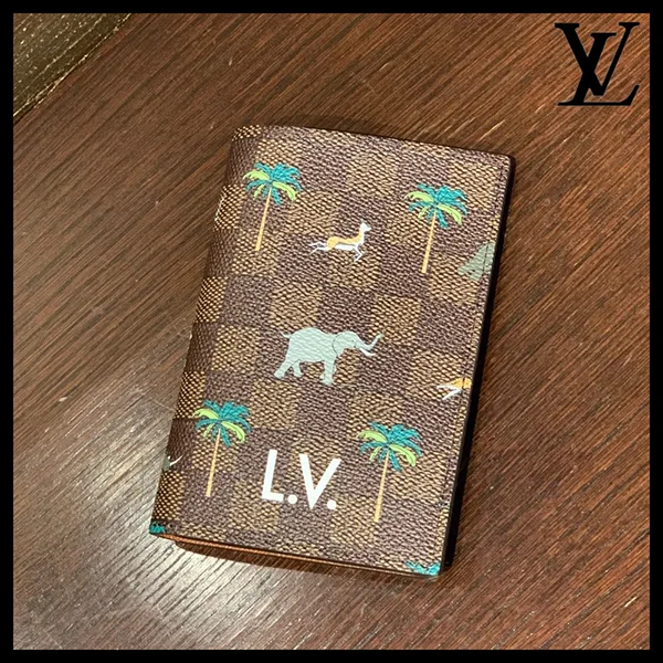 ルイヴィトンパスポートケース ルイヴィトン☆LV×ザ・ダージリンオーガナイザードゥポッシュ