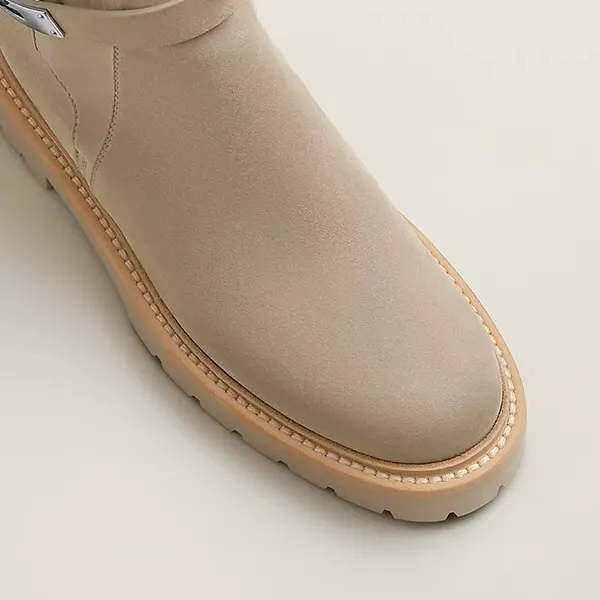 エルメス Bottines Jeff ジェフアンクルブーツ H252122Z-スーパー