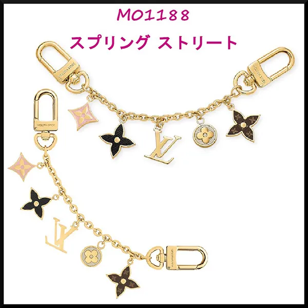 ルイヴィトン バッグ コピー チャーム・チェーン ゴールド 4種 M01413