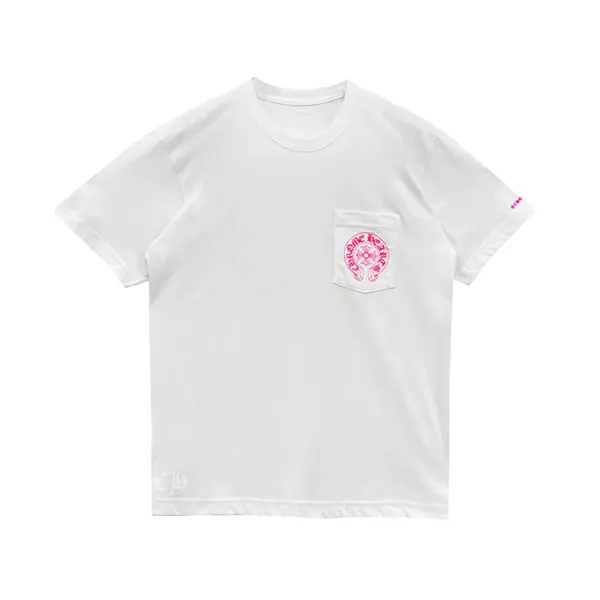 SANBO　新品未使用　希少クロムハーツ ピンク ホースシュー Tシャツ クロムハーツ CH ピンク ホースシュー Tシャツ w26030601-スーパー