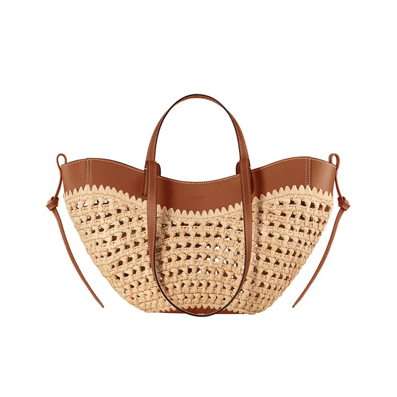 ポレーヌ Cyme Mini 3way レザー ショルダー バッグ 13色 po947548