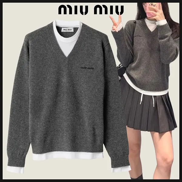 ミュウミュウ スーパーコピー N級品専門店｜ニット Tシャツ 厳選 国内