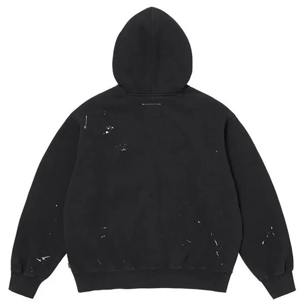 【新品未使用品】MEJIBRAY 稀少品 終売品 美品 パーカー 黒 先取り！シュプリーム x MM6 メゾンマルジェラ☆ Box Logo パーカー 全
