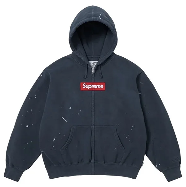 先取り！シュプリーム x MM6 メゾンマルジェラ☆ Box Logo パーカー 全