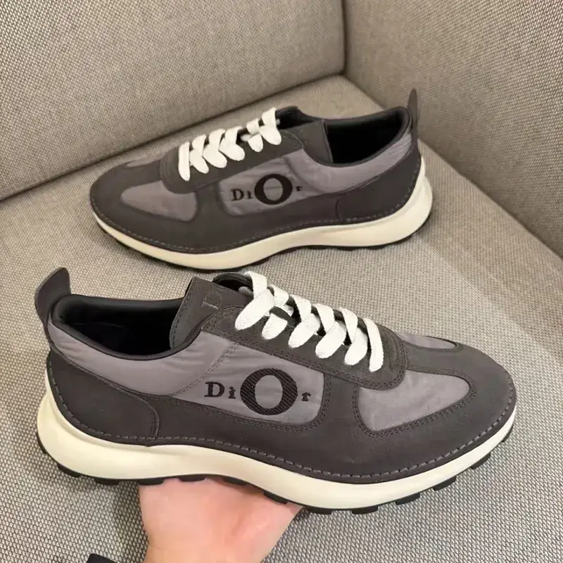 ディオール Squash ロゴ入り スニーカー 4色 3SN364AAZ-スーパーコピー