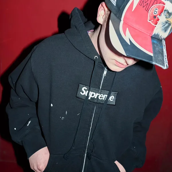 先取り！シュプリーム x MM6 メゾンマルジェラ☆ Box Logo パーカー 全