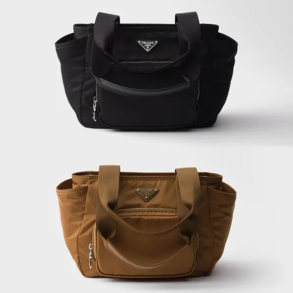 プラダ メタルロゴ Re-Nylon トート ショルダーバッグ 2way 1BG582