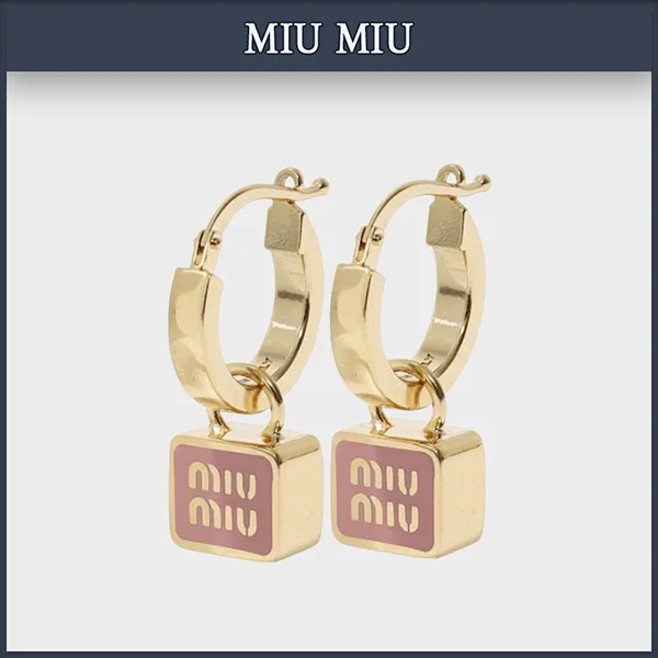 【ミュウミュウ】26SS★Metal ピアス★送料・関税込★mm0422