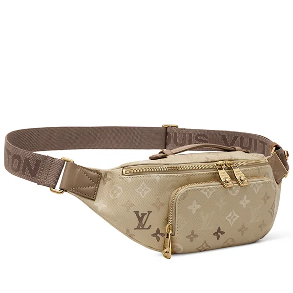 Louis Vuitton ショルダーバッグ ベージュ ルイヴィトン LV Rush Bumbag ショルダーバッグ サンドベージュ M29274