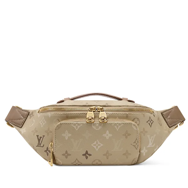 ルイヴィトン LV Rush Bumbag ショルダーバッグ サンドベージュ M29274