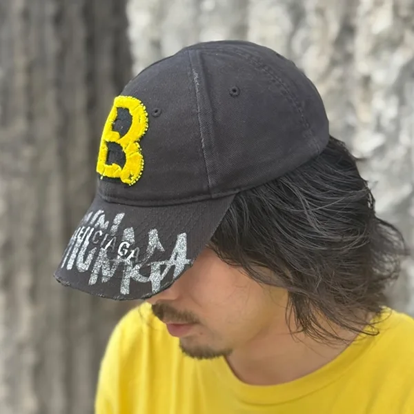 バレンシアガ】HAT UPCYCLED CAP キャップ 796436-410B2-スーパー