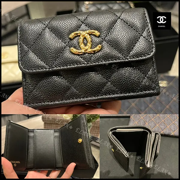 シャネル マトラッセ スモールウォレット CCマーク AP5004 B22653