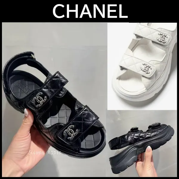 シャネル SANDALS 厚底スポーティサンダル G46293-B21695-94305