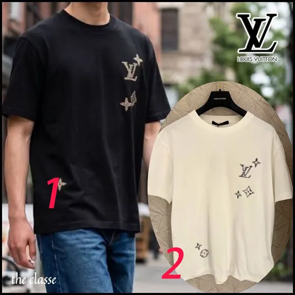 ルイヴィトン エンブロイダリーシグネチャーTシャツ 1AK7FX-スーパー