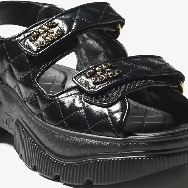 シャネル　サンダル シャネル SANDALS 厚底スポーティサンダル G46293-B21695-94305