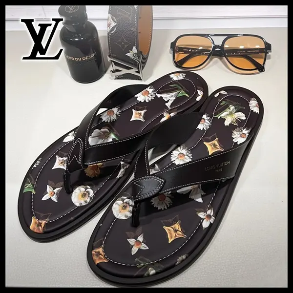 ルイヴィトンのサンダル ルイヴィトン サンダル モノグラム・デニム LV