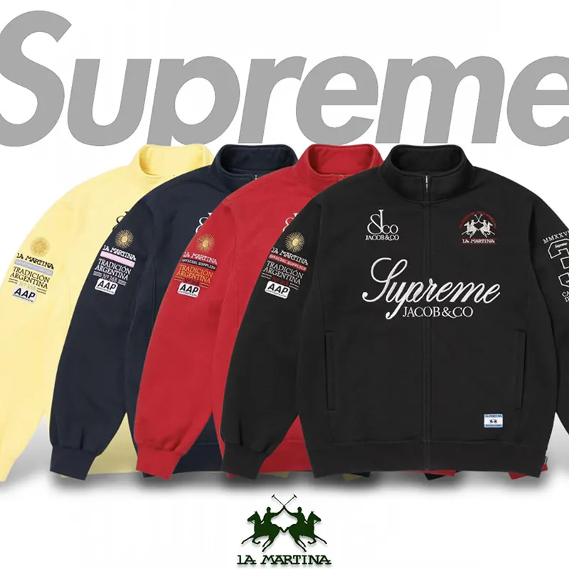 SUPREME x La Martina x Jacob & Co ☆ Sweatshirt 全4カラー-スーパー
