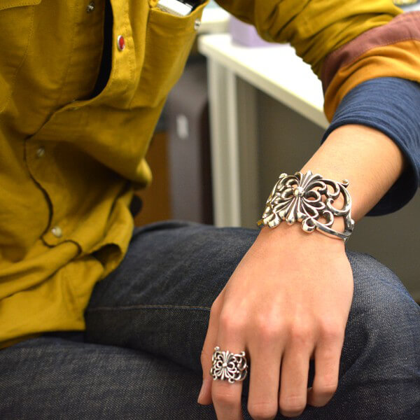 クロムハーツスーパーコピー CH+KH Bracelet CUFF ケイトハドソン