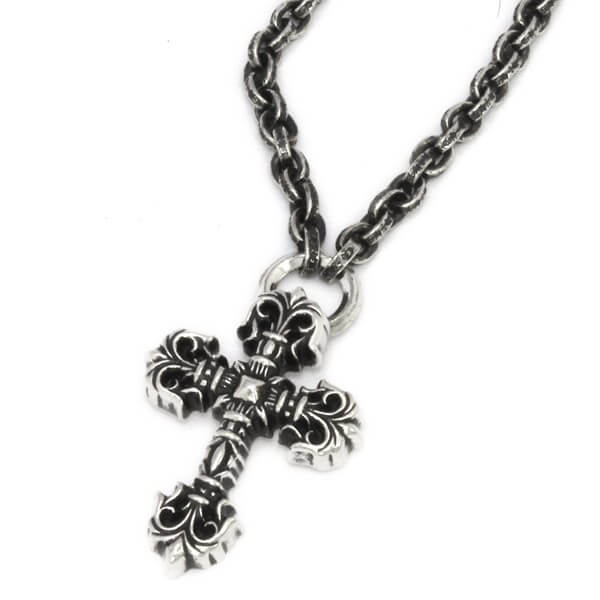 kazoo　クロムハーツ フィリグリークロス　ペーパーチェーン クロムハーツ フィリグリークロス/ペーパーチェーン/ Filigree Cross w