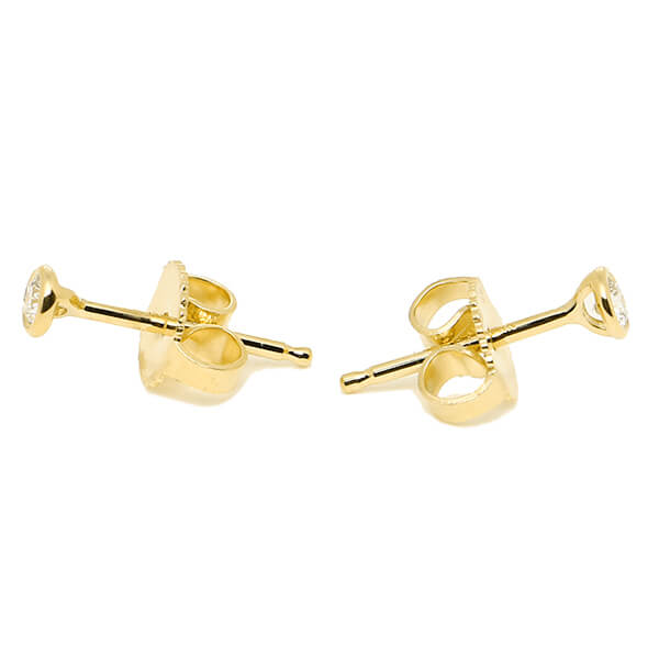 ティファニー バイザヤード 偽物 ピアス ダイヤモンド 0.10ct 18Y