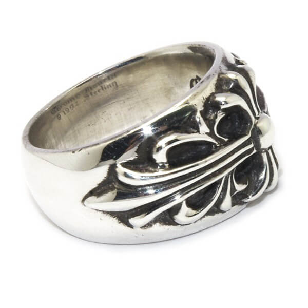 クロムハーツ Floral Cross Ring フローラルクロスリングchr58